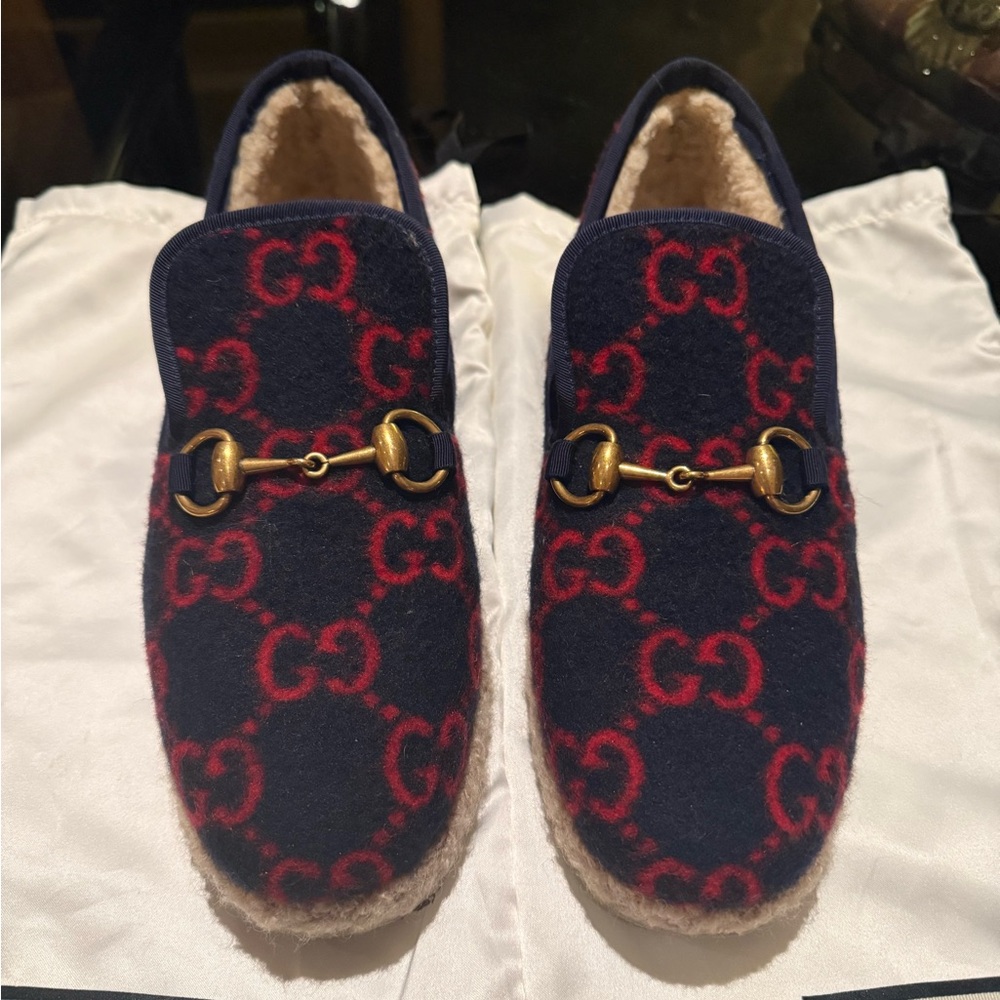 Gucci Shearling Lined Espadrilles - image 2